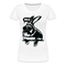 Fauler Hase Karnickel NÖ Lustiges Frauen Premium T-Shirt - weiß