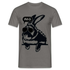 Fauler Hase Karnickel NÖ Lustiges T-Shirt - Graphit