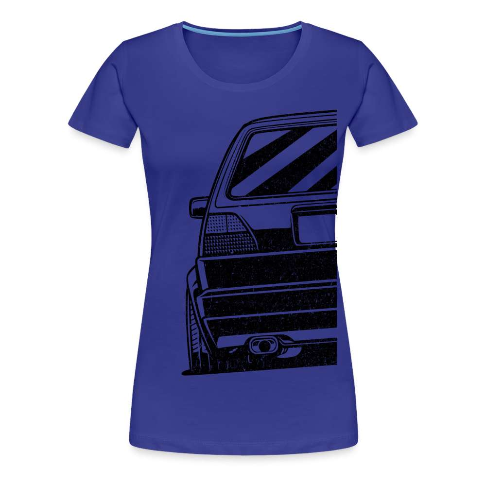 Golf MK2 Shirt Auto Retro Fan Frauen Premium T-Shirt - Königsblau