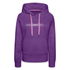 Unbestechlich Aufschrift Spruch Frauen Premium Hoodie - Purple