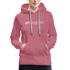 Unbeugsam Aufschrift Spruch Frauen Premium Hoodie - Malve