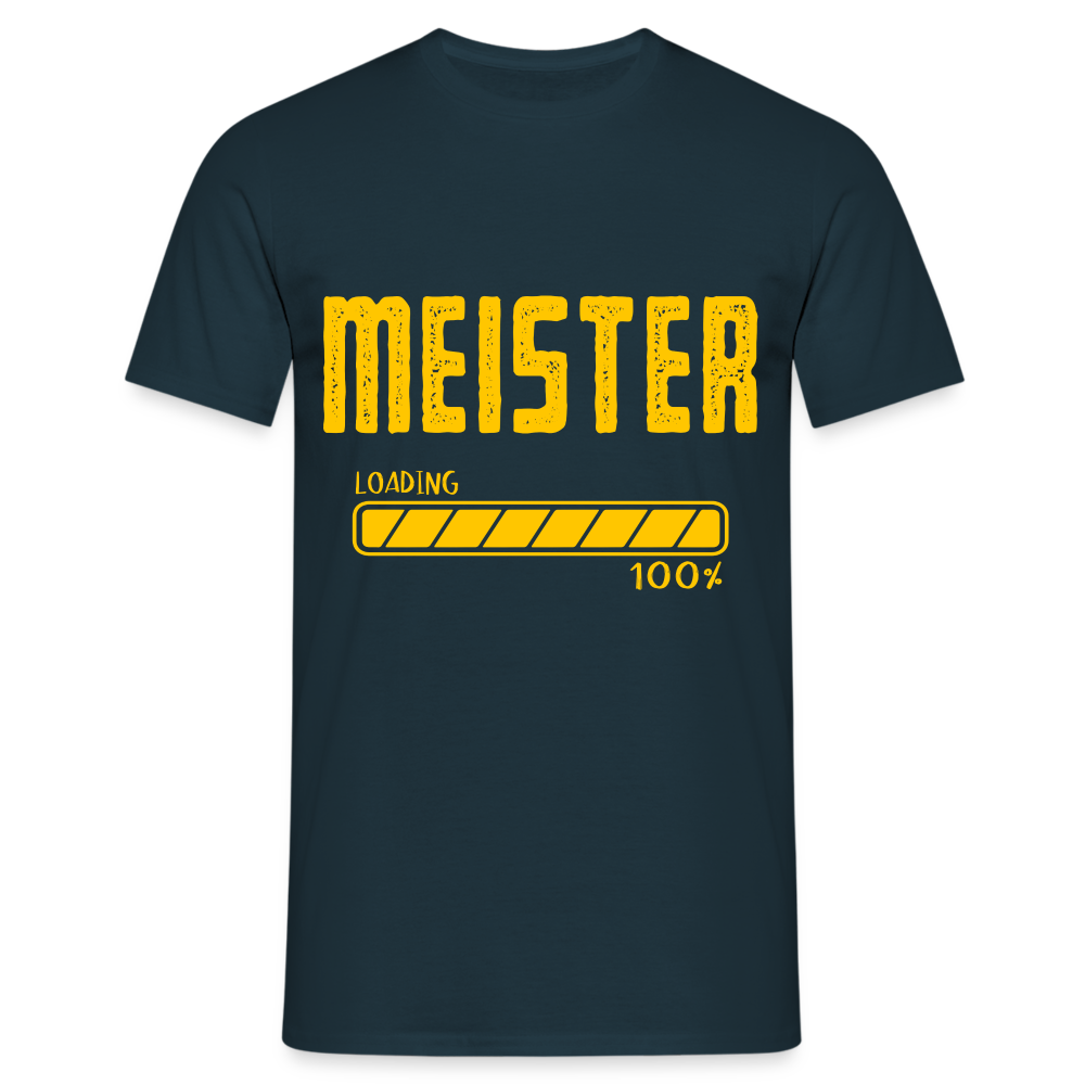 Meister Prüfung bestanden Geschenk T-Shirt - Navy