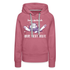 Faule Katze Mache ich nur nicht Heute Lustiger Frauen Premium Hoodie - Malve