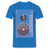 Kassette Schallplatte Retro Style T-Shirt - Royalblau