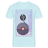 Kassette Schallplatte Retro Style T-Shirt - Sky