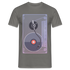 Kassette Schallplatte Retro Style T-Shirt - Graphit