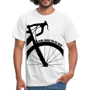 Fahrrad Keine Gnade für die Wade Rad Fahrer Herren Geschenk T-Shirt - weiß