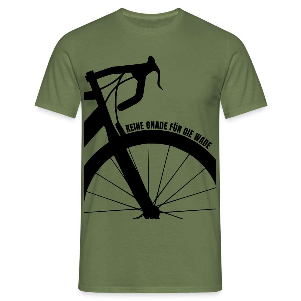 Fahrrad Keine Gnade für die Wade Rad Fahrer Herren Geschenk T-Shirt - Militärgrün