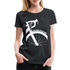 Fahrrad Keine Gnade für die Wade Rad Fahrer Damen Geschenk Damen Premium T-Shirt - Schwarz