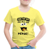 Der tut nix - Der Will nur Kekse Lustiges Kinder Premium T-Shirt - Gelb