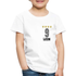 Kinder Fußball Geburtstags Shirt Trikot Personalisierbares Kinder T-Shirt - weiß