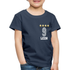Kinder Fußball Geburtstags Shirt Trikot Personalisierbares Kinder T-Shirt - Navy