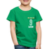 Kinder Fußball Geburtstags Shirt Trikot Personalisierbares Kinder T-Shirt - Kelly Green