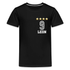 Teenager Fußball Geburtstags Shirt Trikot Personalisierbares Teenager T-Shirt - Schwarz