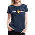 One Love Shirt Statement Fußball Frauen Premium T-Shirt - Navy