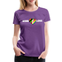 One Love Shirt Statement Fußball Frauen Premium T-Shirt - Lila