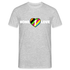 One Love Shirt Statement Fußball Männer T-Shirt - Grau meliert