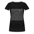 Lustiges T-Shirt Augen auf hinter Jalousien Frauen Premium T-Shirt - Schwarz