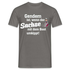Gendern auf Sächsisch Lustiges T-Shirt - Graphit