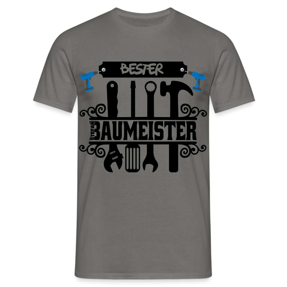 Bester Baumeister Stefan T-Shirt - Graphit