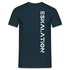 Lustiges T-Shirt Spruch ESKALATION T-Shirt - Navy