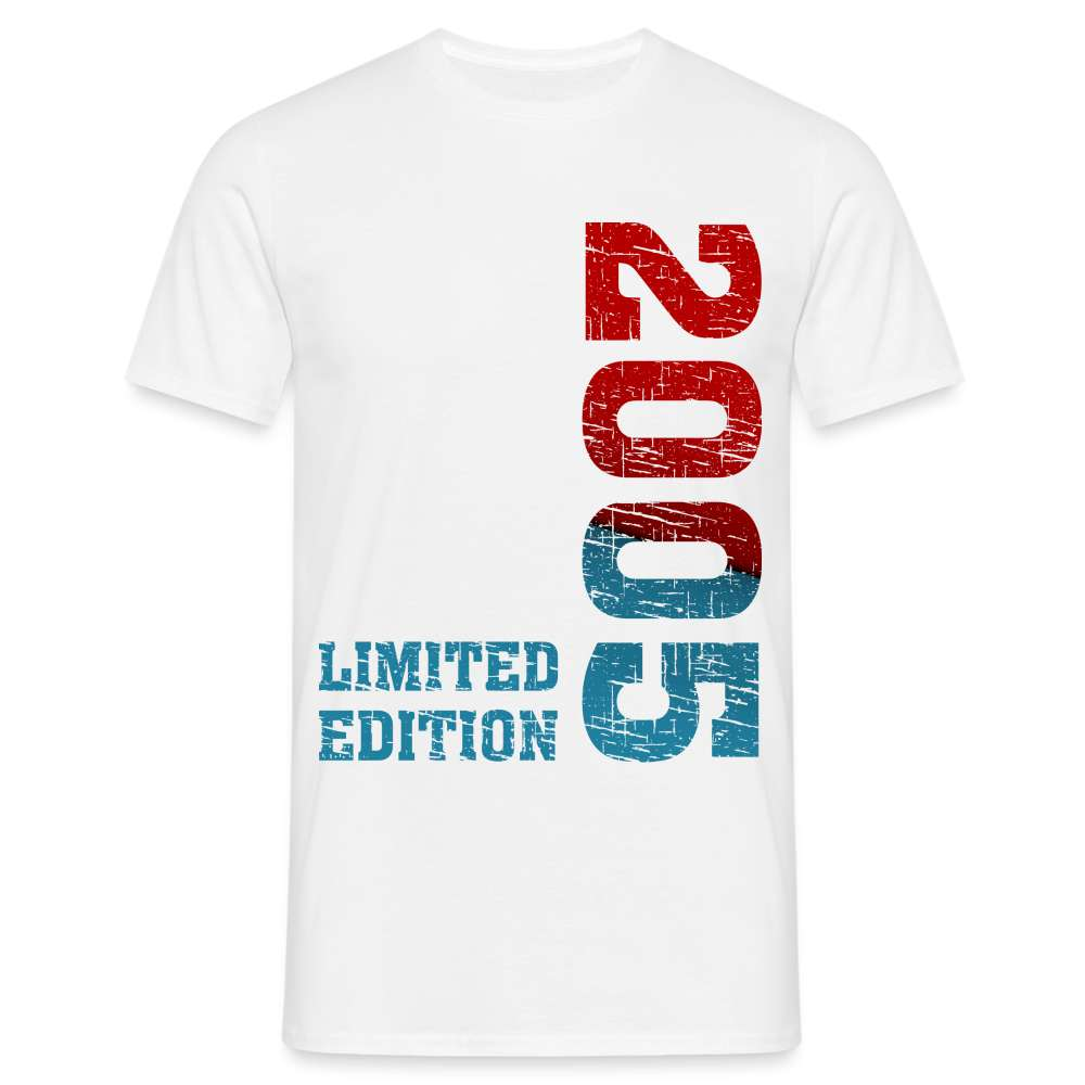 18. Geburtstag 2005 Limited Edition Geschenk T-Shirt - weiß