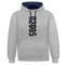 18. Geburtstag Geboren 2005 Limited Edition Retro Style Hoodie - Grau meliert/Navy