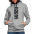 18. Geburtstag Geboren 2005 Limited Edition Retro Style Hoodie - Grau meliert/Navy