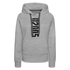 18. Geburtstag Geboren 2005 Limited Edition Retro Style Premium Hoodie - Grau meliert