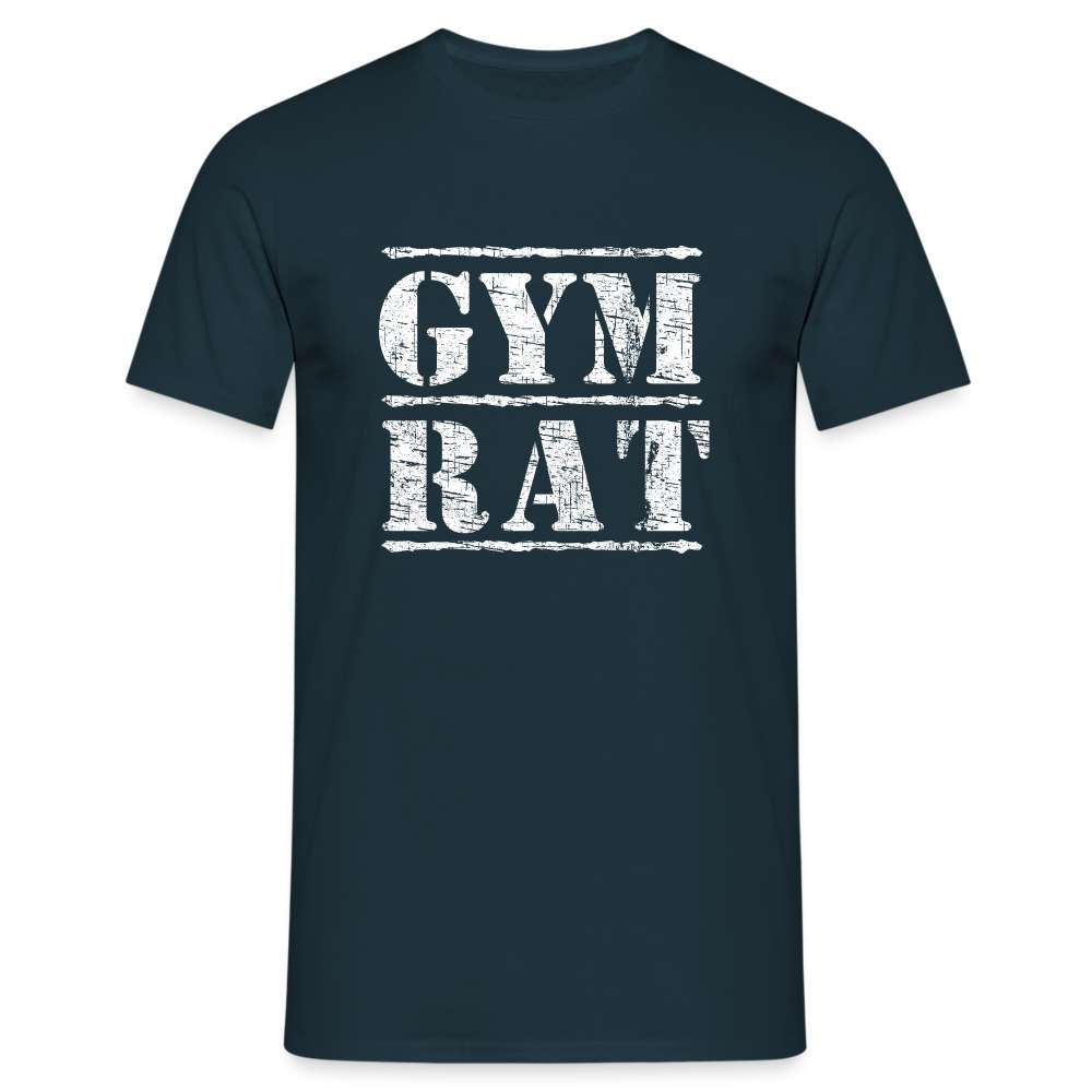Fitness Gymrat T-Shirt - Navy