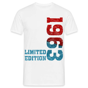 60. Geburtstag 1963 Limited Edition Geschenk T-Shirt - weiß