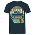 60. Geburtstag Geboren 1963 Retro Kassette Geschenk T-Shirt - Navy