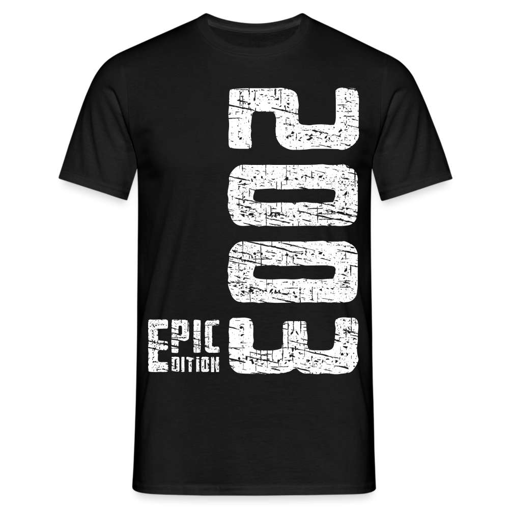 20. Geburtstag Retro Epic Edition 2003 Geschenk T-Shirt - Schwarz
