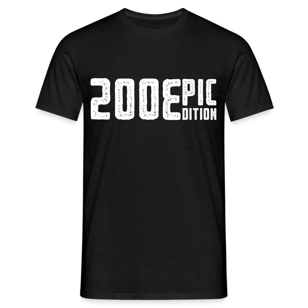 20. Geburtstag 2005 Epic Edition Geschenk T-Shirt - Schwarz