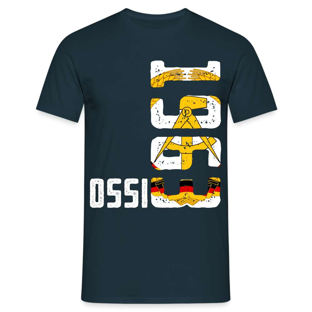 60. Geburtstag OSSI 1963 Nostalgie Ostalgie Geschenk Shirt - Navy