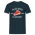 Steak alles unter 500 Gramm ist Aufschnitt Lustiges T-Shirt - Navy