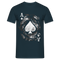 Poker Kartenspiel Karte ASS Geschenk Idee Männer T-Shirt - Navy