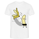 Lustige strippende Banane Männer Fun T-Shirt - weiß
