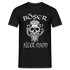 Wikinger Totenkopf Böser alter Mann Lustiges T-Shirt - Schwarz