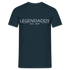 Vatertag Shirt Legendaddy seit 2021 Vatertags Geschenk T-Shirt - Navy