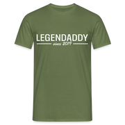 Vatertag Shirt Legendaddy seit 2019 Vatertags Geschenk T-Shirt - Militärgrün