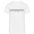 Vatertag Shirt Legendaddy seit 2021 Vatertags Geschenk T-Shirt - weiß