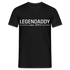 Vatertag Shirt Legendaddy seit 2013 Vatertags Geschenk T-Shirt - Schwarz