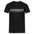 Vatertag Shirt Legendaddy seit 2016 Vatertags Geschenk T-Shirt - Schwarz