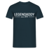 Vatertag Shirt Legendaddy seit 2016 Vatertags Geschenk T-Shirt - Navy