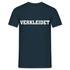 Fasching Kostüm Muffel Verkleidet Lustiges Faschings Männer T-Shirt - Navy