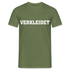 Fasching Kostüm Muffel Verkleidet Lustiges Faschings Männer T-Shirt - Militärgrün
