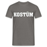 Fasching Kostüm Muffel Lustiges Faschings Männer T-Shirt - Graphit