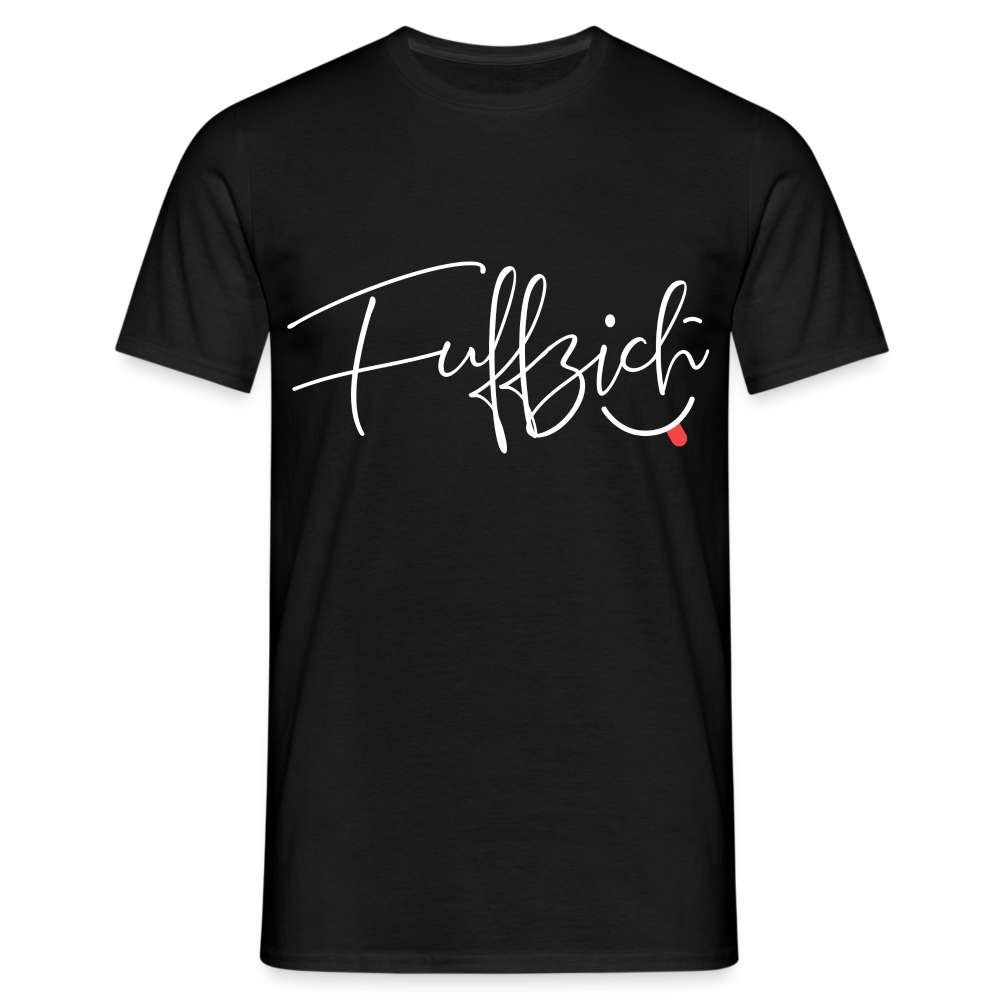 50. Geburtstag "Fuffzich" Lustiges Frauen Geschenk T-Shirt - Schwarz