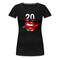 20. Geburtstag Hot & Spicy Geschenk Frauen Premium T-Shirt - Schwarz